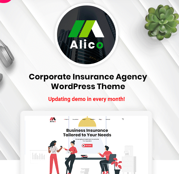 Alico Insurance Agency WordPress Theme